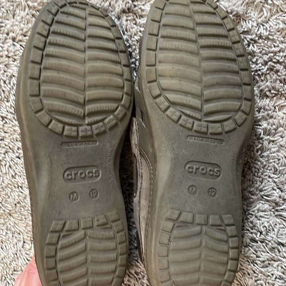 Leather lace up Crocs - Picture 4 of 4